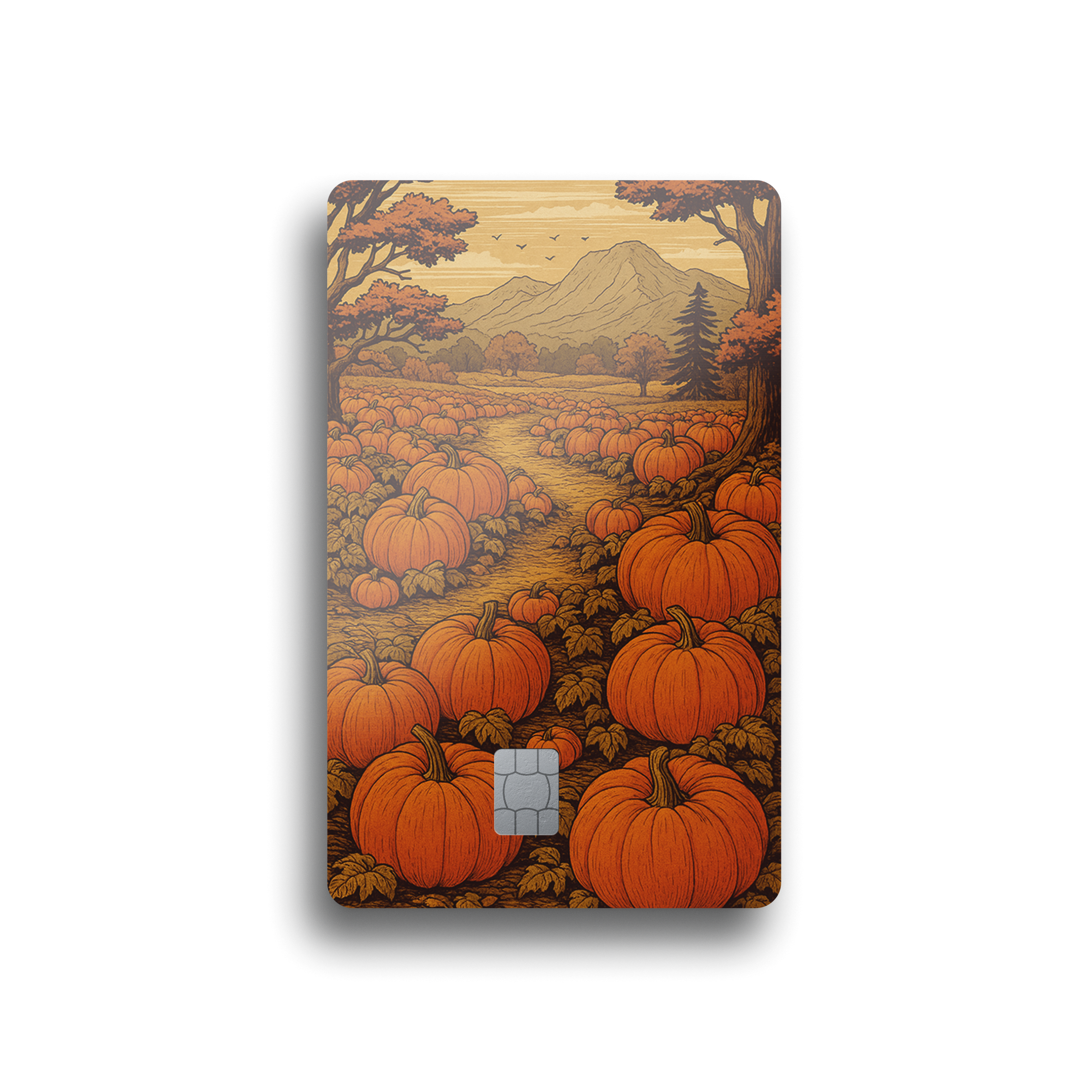 Pumpkin Patch Valley Card Skin